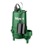 Myers ME40-CI Series 4/10 HP Cast Iron Submersible Effluent Pumps