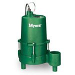 Myers ME45 Series 1/2 HP Cast Iron Submersible Effluent Pumps