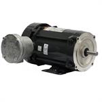WEG Explosion Proof Fraction Motors, Single Phase, C-Face, Foot Mount