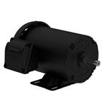 WEG General Purpose Motors - 3 Phase, TEFC, Foot Mount, Rolled Steel