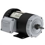 WEG Jet Pump Motors, Three Phase, TEFC, Foot Mount, 56C/56J Frame