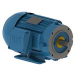 WEG Severe Duty Motors, Three Phase, TEFC, C-Face, Foot Mount