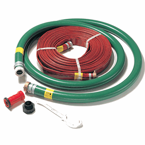 55-362 AMT 2" General Purpose Hose Kit w/ 20 ft. 2" Suction & 25 ft. 2" Disc Hose and Hose Wrench