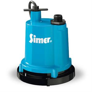2300-04 Simer Cast Aluminum Submersible Utility Pump